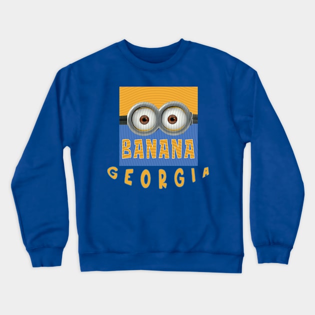 MINIONS USA GEORGIA Crewneck Sweatshirt by LuckYA